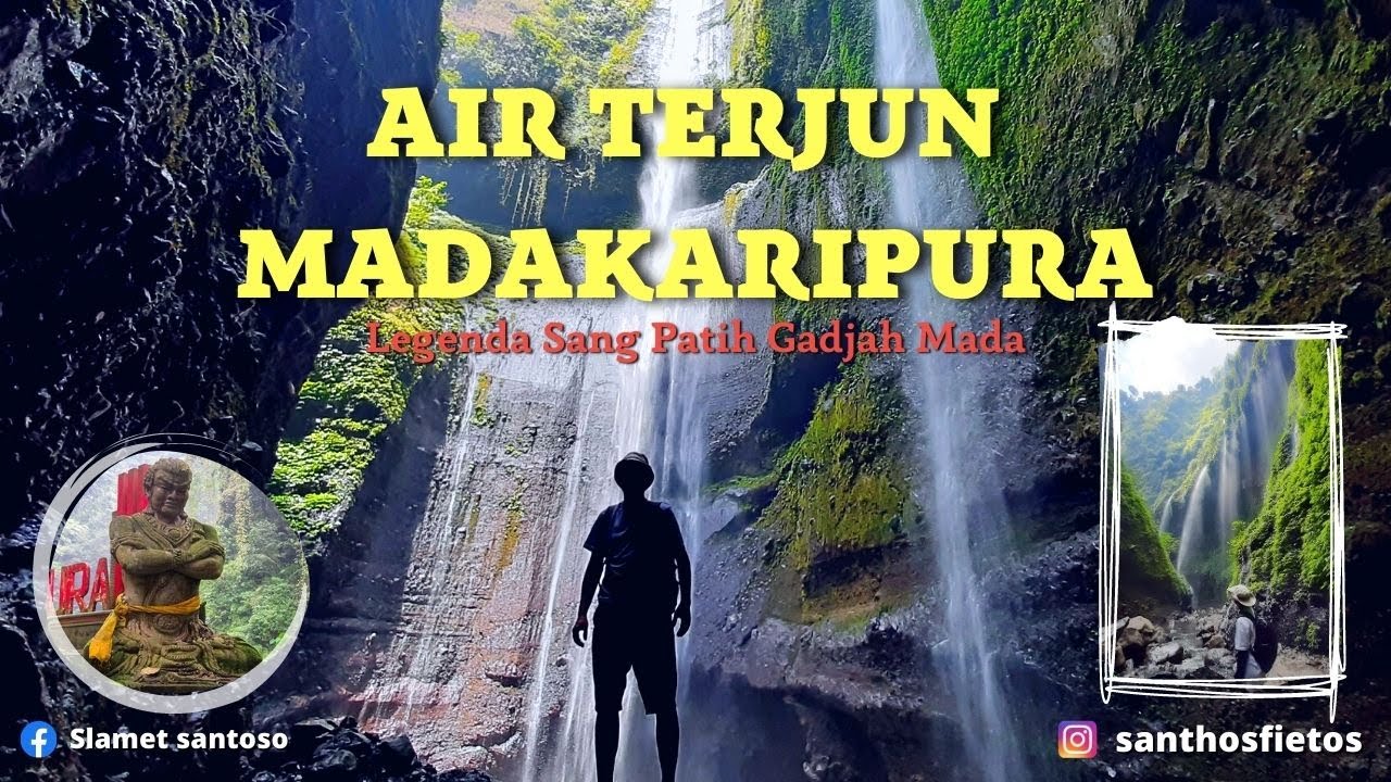 Air terjun MADAKARIPURA Probolinggo.Cerita legenda Patih Gajah Mada #madakaripura #wisataindonesia