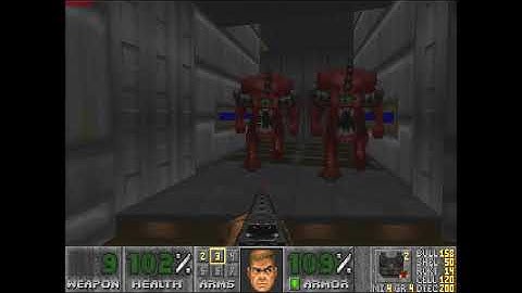Doom 2 5 Rooms of Doom Level 4 UV Max with Complex Doom (Commentary)