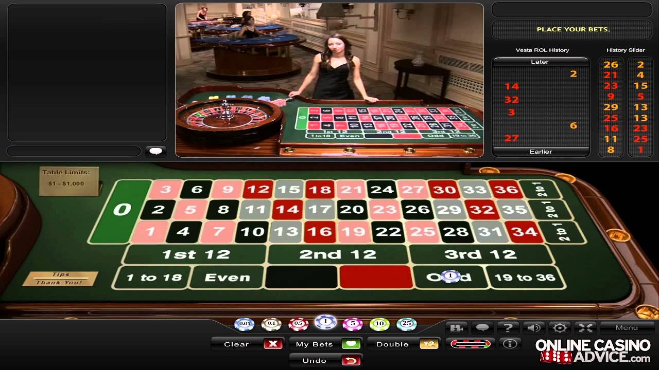 How to Play Live Dealer Roulette Online - OnlineCasinoAdvice.com - YouTube