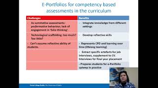 Explorations into student centered ePortfolio development during experiential placement