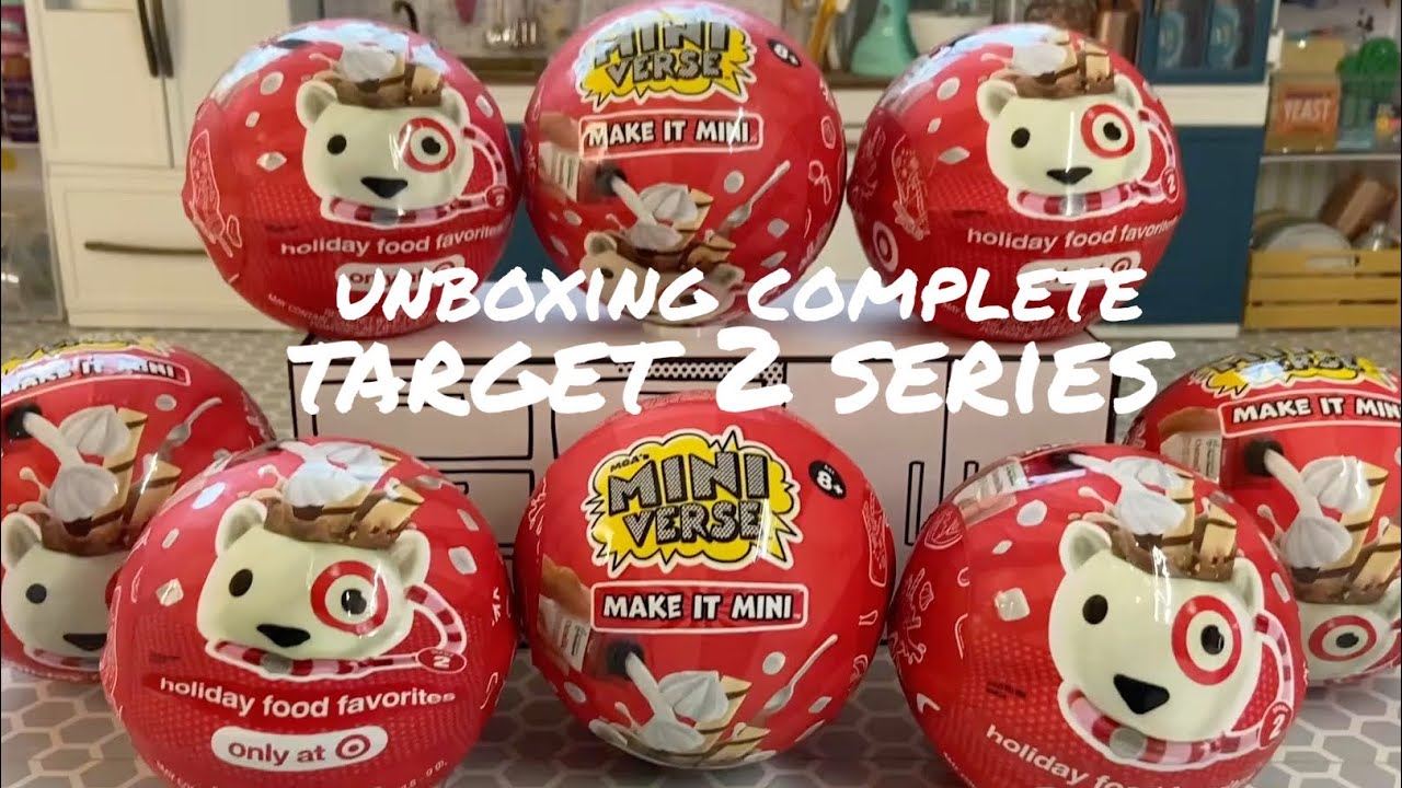 Распаковка НОВОЙ серии MiniVerse Target 2: Любимые праздничные блюда 🎯