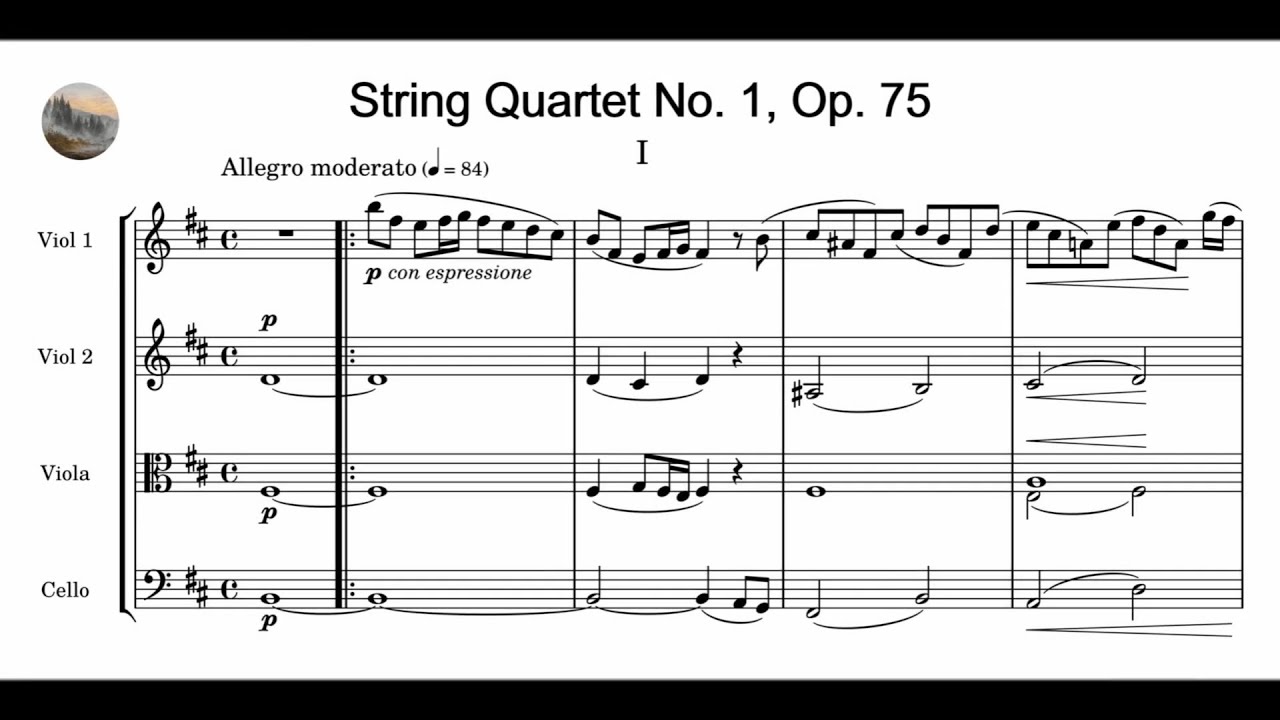 Franz Lachner - String Quartet No. 1, Op. 75 (c. 1830)