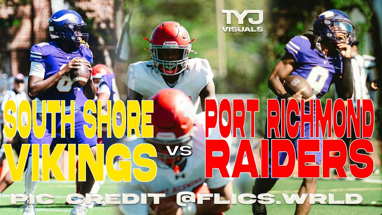 South Shore Football Vs Port Richmond (9/20/25) |PSAL NYC FOOTBALL!|