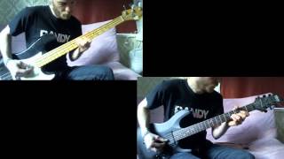 Refused - The Deadly Rhythm (guitar & bass cover)