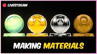 🔴Blender Livestream | Toon Materials