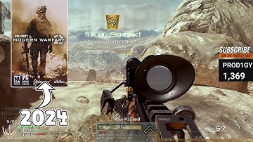 MW2 In 2024 is EASY: "NEXT HACKER ID*OT" BARRET NUKE ON AFGHAN TDM!