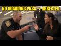 "Just for Going on a Flight?": Officer Detains Passenger at Airport Gate | Full Legal Analysis