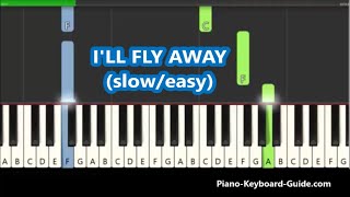 I'll Fly Away Slow & Easy Piano Tutorial - Hymn