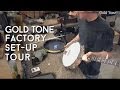 Gold tone factory setup tour in titusville fl