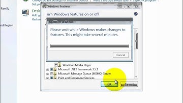 how to remove Media Features from windows 7