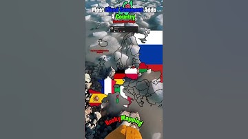 Most Liked Comment Adds A Country! #mapper #europe #mapping #shorts #geography #geography #map
