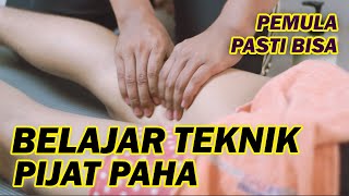 Belajar Teknik Pijat Kaki Paha yang Benar (Relaksasi Otot Hamstring)