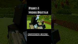 Warden And Iron Golem Training Animation Mob Battles Minecraft Shorts Video @Advancing Gamer #mobs