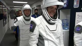 Famous NASA Astronauts Suit Up for Crew Mission Briefing – Final Preparations Before Launch Net Worth