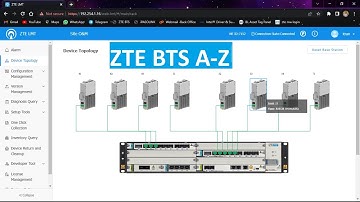 ZTE BTS Overview A-Z // ZTE BBU All Menu Discussion // ZTE RAN Details #how #zte #bbu #bts #v9200