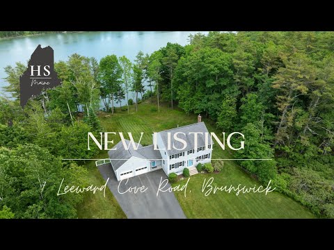 7 Leeward Cove Road, Brunswick, ME home video tour