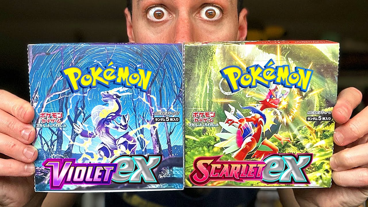 NEW* Pokémon Scarlet & Violet Booster Box Opening 