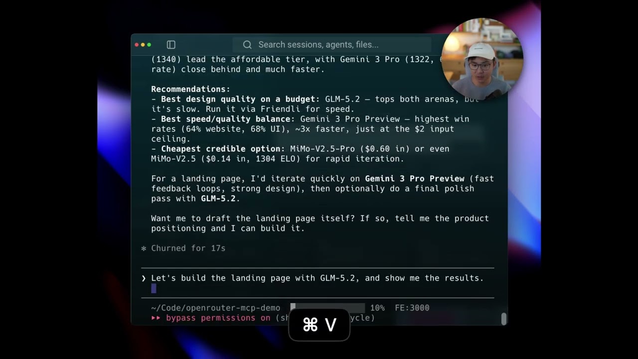OpenRouter MCP: Pick, price, and test any AI model in your coding agent