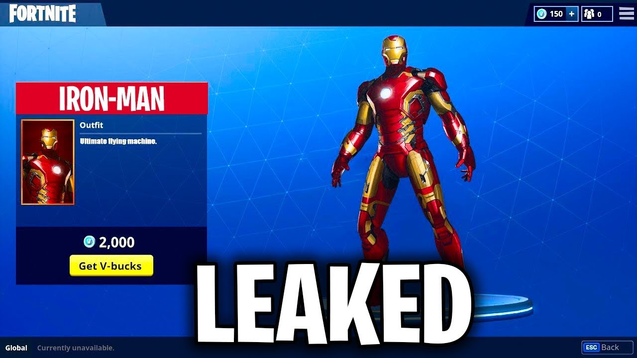 *NEW* Fortnite Avengers LEAKED Skins (Iron Man, Thor, Hulk ...