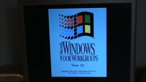 85 MB Hard Drive Startup Windows 3.11