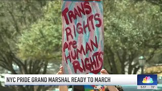 NYC Pride Grand Marshal ready to march | NBC New York