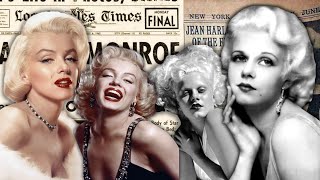 13 SHOCKING similarities between Marilyn Monroe and Jean Harlow (DISTURBING coincidences)