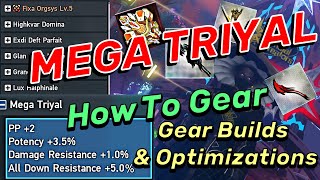 PSO2 NGS | Gear Guides & Tips - Best & Budget Gear - Should You Use The New Mega Triyal Augment?