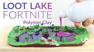 Loot Lake \& Liquid Soap (Fortnite Battle Royale) – Polymer Clay Tutorial