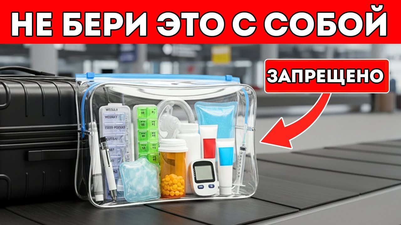 TSA Конфискует Эти 12 Лекарств У Пожилых — Не Совершайте Эту Огромную Ошибку!