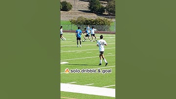 🔥 solo dribble & goal #mlsnext #u16 #soccer #goals