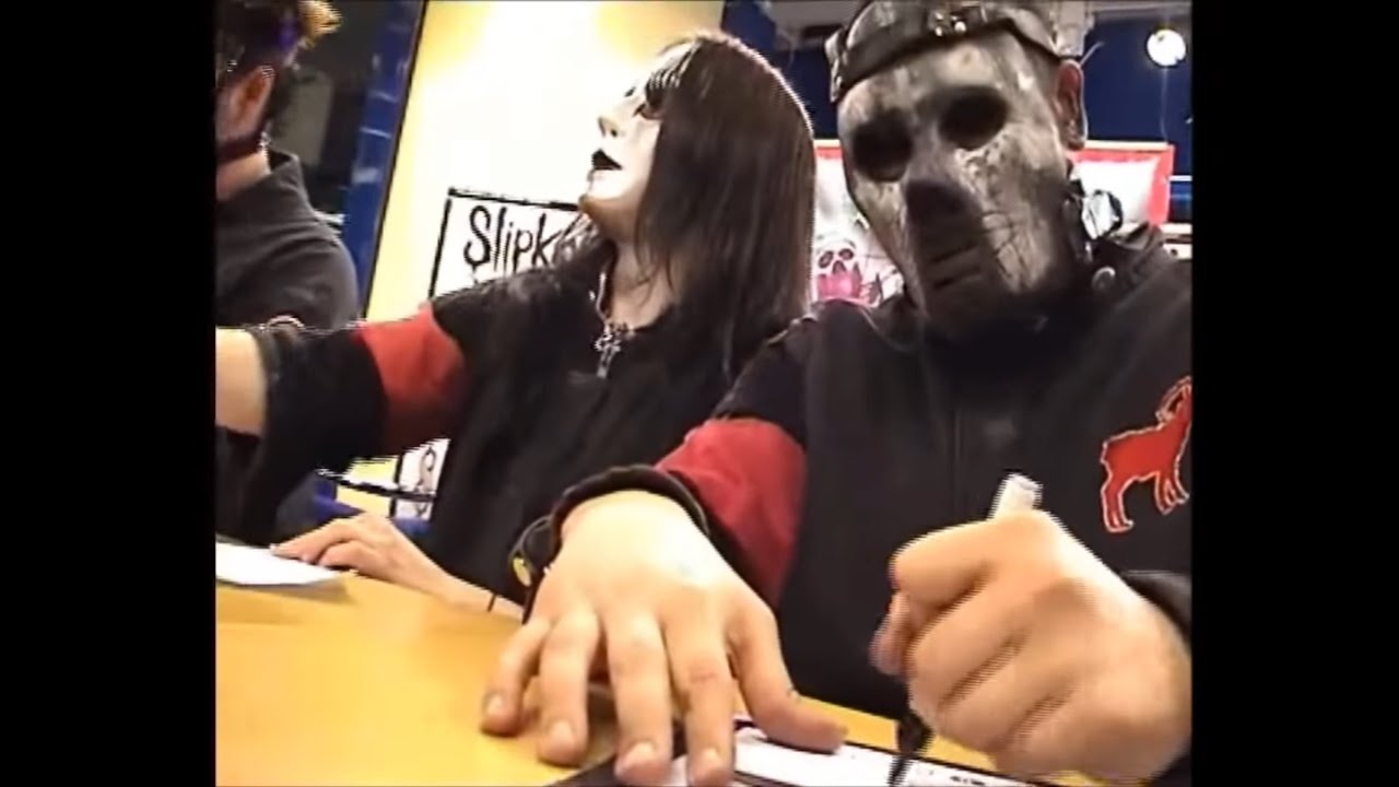 Slipknot Signings @ Free Record Shop 2002