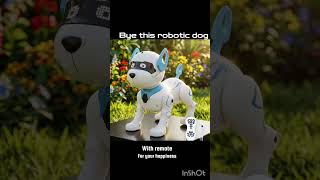 VikriDA Remote Control Robot Dog – Intelligent Puppy Toy with Touch Sensors, Stunt Actions