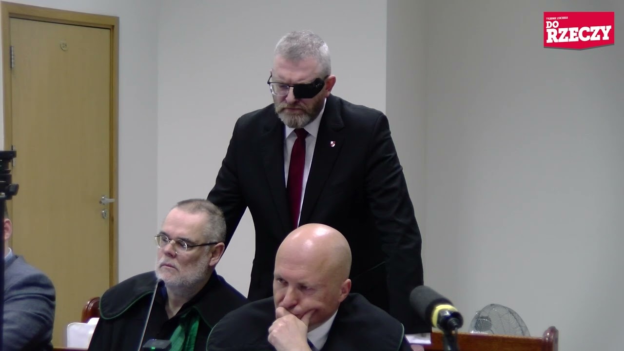 Miniatura: Kolejny skandal! Próba utajnienia rozprawy...