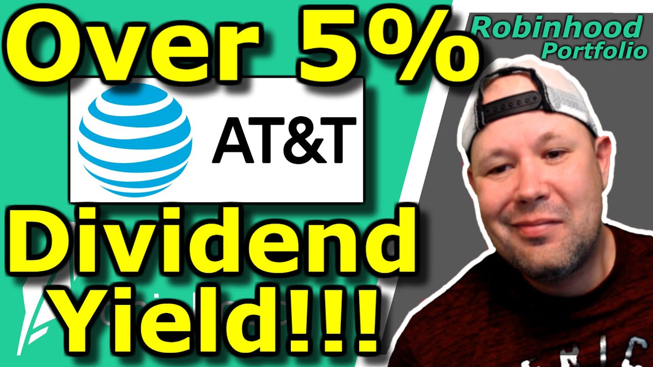 Over 5 Dividend Yield with AT&T stock!! AT&T is on a dip! Should