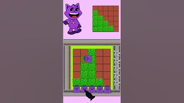 Painting draw puzzle game😱| MissDelight - Smiling Critters #painting #coloring #colorgame