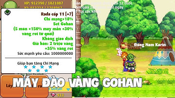 Ngọc Rồng Online - Máy Đào Vàng Set Gohan