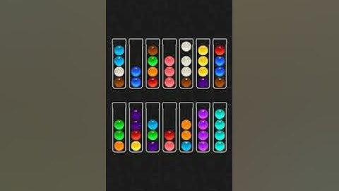 Ball Sort Color Water Puzzle Solution Level 671