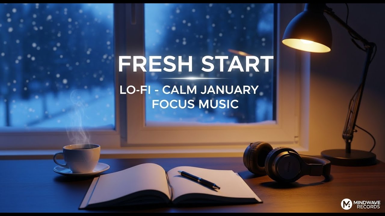 Fresh Start Lo-Fi – Calm January Focus Music