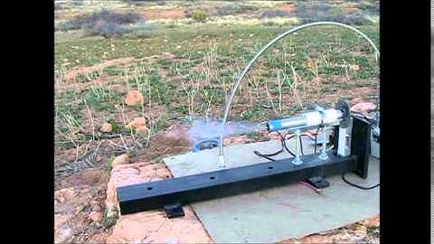 Dexter Labs mini-hybrid HTPB grain static test