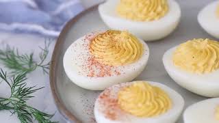 Lazy Deviled Eggs (easy deviled eggs recipe!) - The Endless Meal®