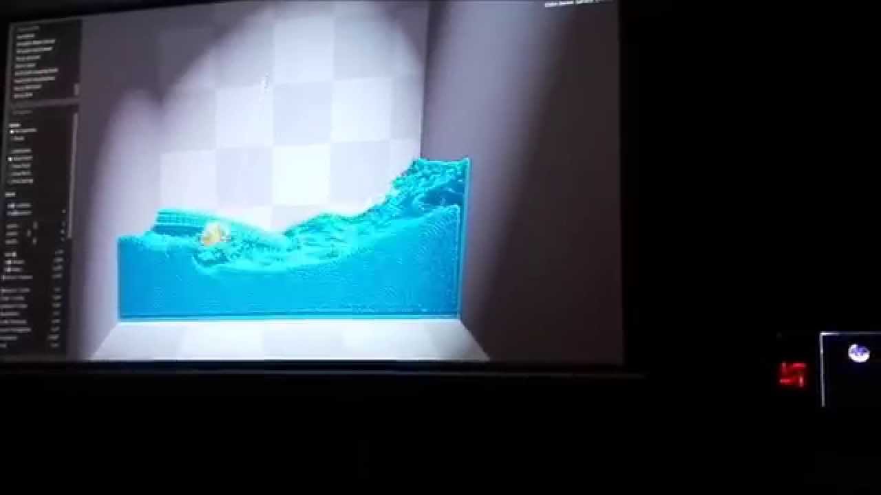 NVIDIA Editors Day - PhysX, Flex and Gameworks demo on GeForce GTX 980 ...