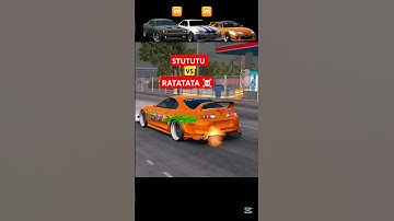 Supra mk4 ☠️ Ratatata vs Stutututu 🤯 Car Parking Multiplayer #carparkingmultyplayer