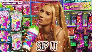 Iggy Azalea & Tyga - Sip It (Lyrics) | Nightcore LLama Reshape Resimi