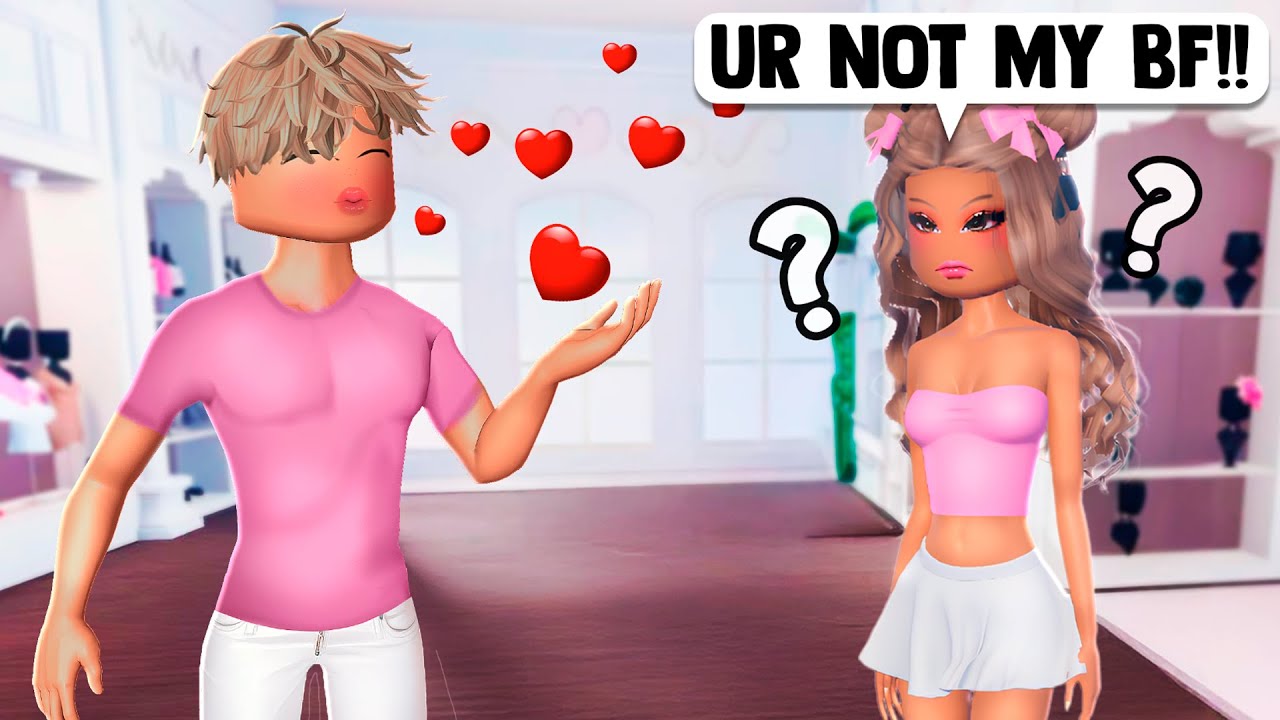 I Pretended to be Her BOYFRIEND in Dress to Impress!
