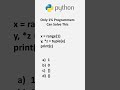 Python Quiz Challenge #codewithtj