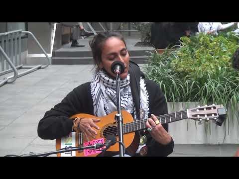 solo guitarist singing to UN part 2 9/25/24