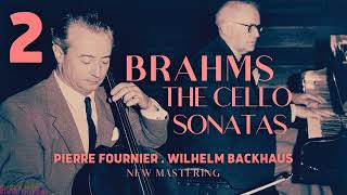 Brahms - Cello Sonata No.2 in F Major, Op.99 (C.rc.: Pierre Fournier, Wilhelm Backhaus / Remastered)