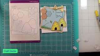 Crafters Companion Springtime Craft Bundle Card Layout #2 Crafty Video #137