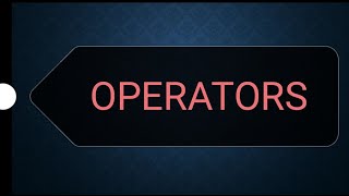 Operators in Java