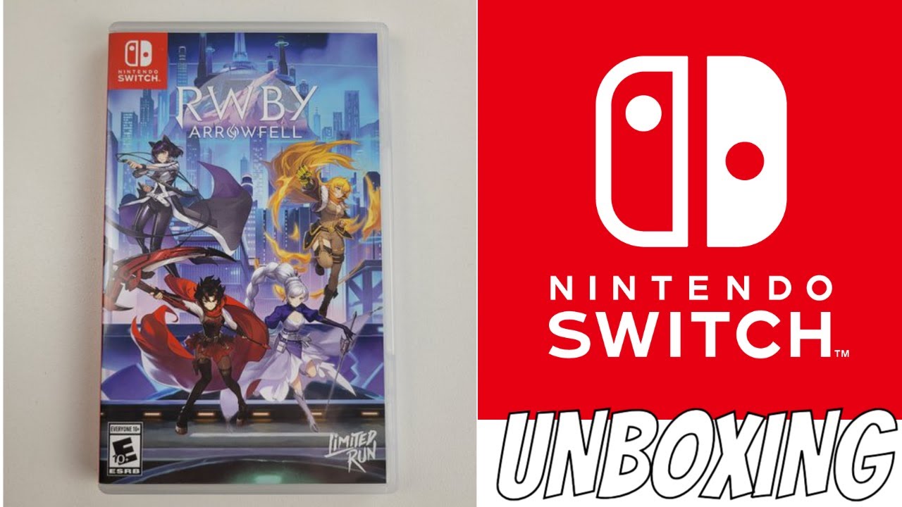 RWBY ARROWFELL GAME UNBOXING - YouTube